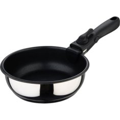 Bergner Sada pánví nerez s nepřilnavým povrchem BG-32292-MM Click&amp;Cook 3 ks 18, 20, 24 cm