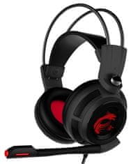 MSI herný headset IMMERSE DS502 Gaming Headset/ USB/ 7.1/ čierna