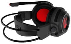 MSI herný headset IMMERSE DS502 Gaming Headset/ USB/ 7.1/ čierna