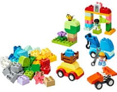 LEGO DUPLO 10439 Autá a nákladiaky – box s kockami