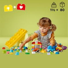 LEGO DUPLO 10439 Autá a nákladiaky – box s kockami