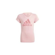 Adidas Tričko výcvik ružová L Essentials Tee