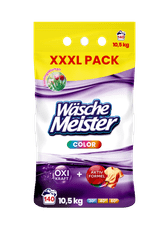 WäscheMeister Color Prací prášok 10,5 kg – 140 praní