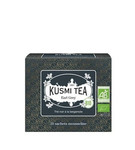 Earl Grey 20 mušelínových vreciek BIO 40 g