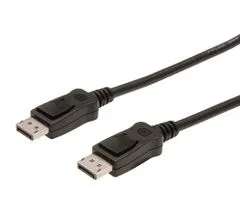 PremiumCord DisplayPort přípojný kabel M/M, 1m