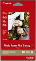 Canon fotopapier PP-201, 10x15cm, 260g/m2, 50 listov