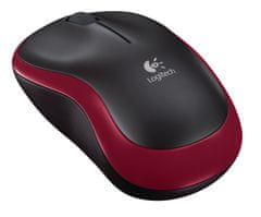 Logitech Wireless Mouse M185 Red