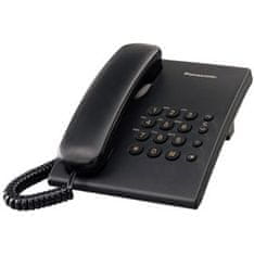 PANASONIC PANASONIC KX TS500CXB, stolní telefón, čierny