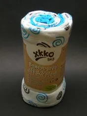 XKKO Bambusové plienky 70x70cm - 3ks - Cyan MIX