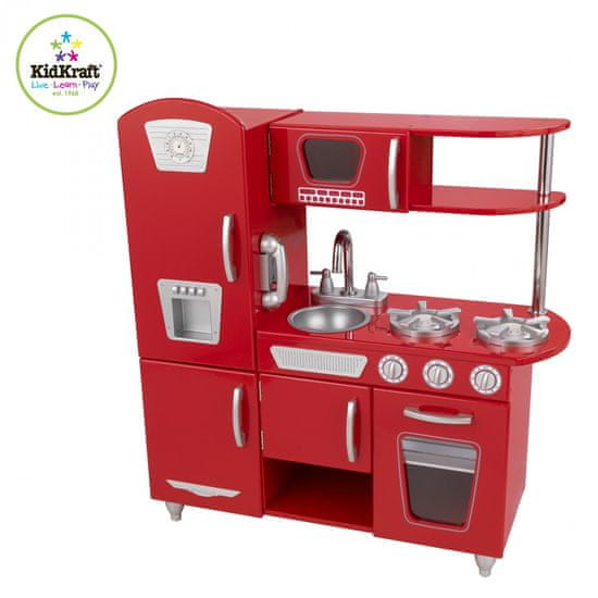 KidKraft Kuchynka Red Vintage