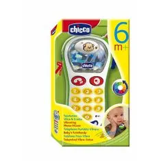 Chicco Telefón vibrujúci s foťákom