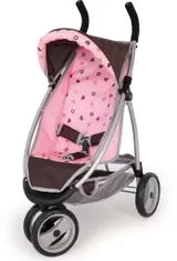 Bayer Design Jogger kočík pre bábiky pink/braun