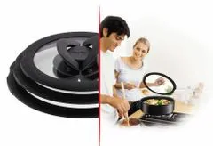 Tefal IIngenio sada sklenených pokrievok L9931012