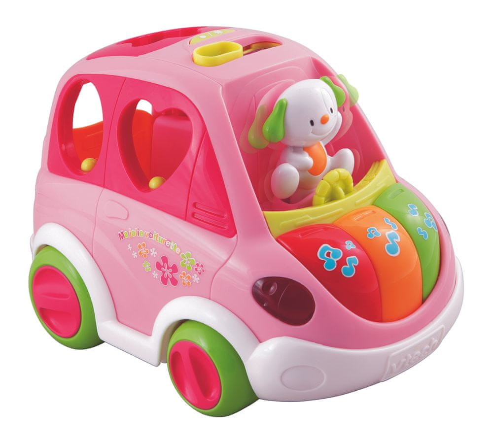 Vtech Hovoriace Auto Vtech - ružové