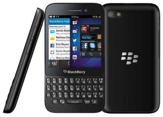 BlackBerry Q5 QWERTY, čierna