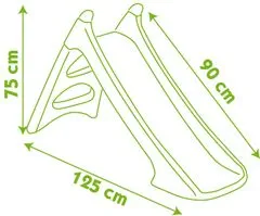 Smoby Šmýkačka XS zelená 90 cm
