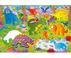 GALT Veľké podlahové puzzle - dinosaury