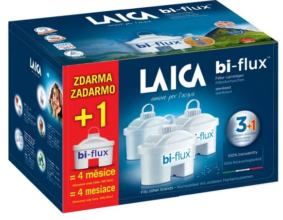 Laica Náhradné filtre Biflux 3 + 1