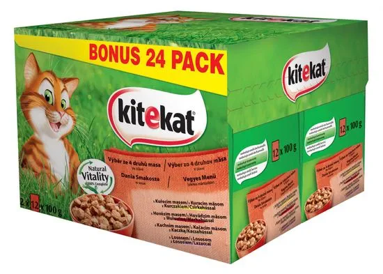 Kitekat Mix Menu BONUS 24pack