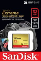 SanDisk Compact Flash Extreme 32GB 120MB/s (SDCFXSB-032G-G46)