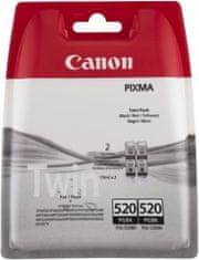 Canon PGI-520BK, čierny 2 pack