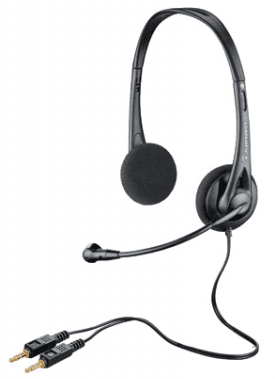 Plantronics Slúchadlá s mikrofónom Audio 322, čierna (38889-11)