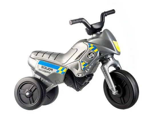 Yupee Teddies Odrážadlo Enduro Yupee Polícia malé