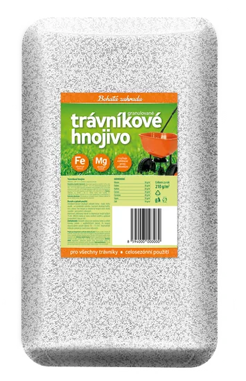 Bohatá zahrada Trávníkové hnojivo 10kg