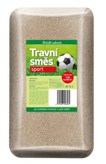 Bohatá zahrada Trávna zmes - šport 2kg