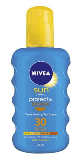 Nivea Intenzívny sprej na opaľovanie P&B OF30 200 ml