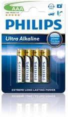 Philips AAA 4ks Ultra Alkaline (LR03E4B/10)