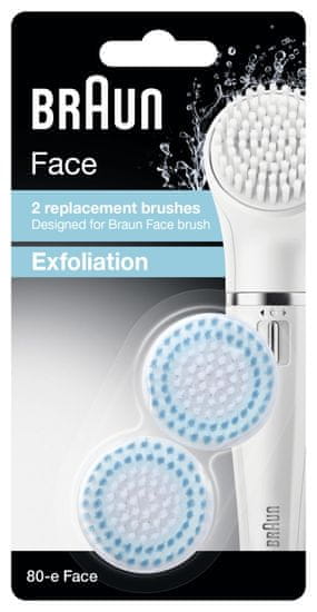 BRAUN Náhradní kartáček Face 80E Exfoliace