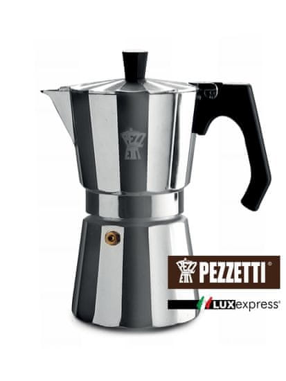 Pezzetti Luxexpress moka kanvica, 6 šálok, 300ml