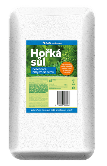 Bohatá zahrada Horká soľ 10kg 24520053