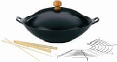 Kela KL-77943 Wok liatinový, 36cm s príslušenstvom