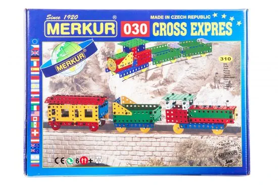 Merkur Stavebnica 030 Cross expres 10 modelov 310ks