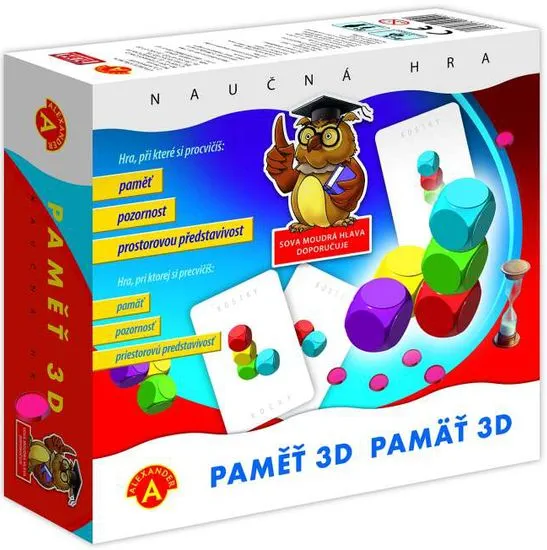 Alexander Pamäť 3D spoločenská hra