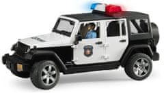 BRUDER 2526 Jeep Wrangler Rubicon Polícia - rozbalené