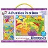 GALT 4 Puzzle v krabici - Dinosaury