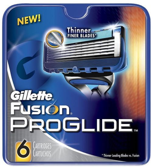 Gillette Fusion ProGlide Manual - náhradná hlavica 6ks