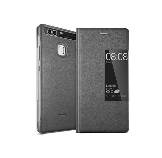 Huawei S-View Pouzdro, Huawei P9, grey