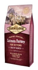 Carnilove Salmon & Turkey for Kittens – Healthy Growth 6 kg