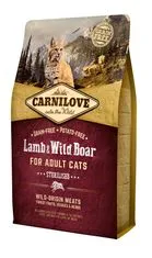 Lamb & Wild Boar for Adult Cats – Sterilised 2 kg