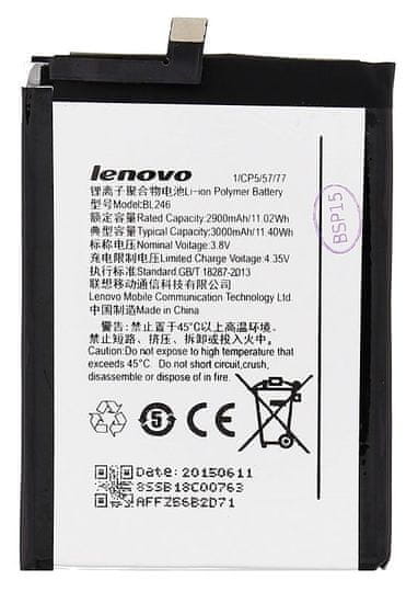 Lenovo baterie, BL246, 3000mAh, Li-Pol, BULK