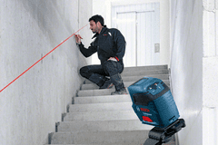 BOSCH Professional čiarový laser GLL 2-10 Professional 0601063L00