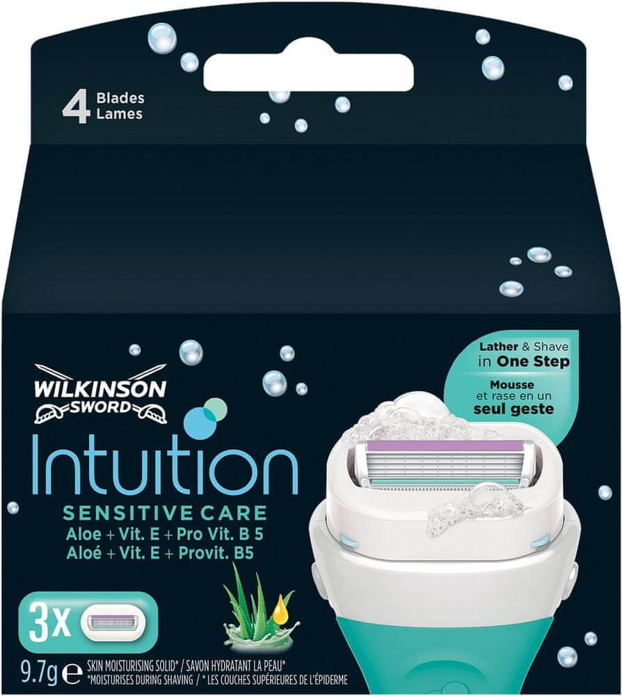 Wilkinson Sword Intuition Sensitive Care Náhradné hlavice 3ks