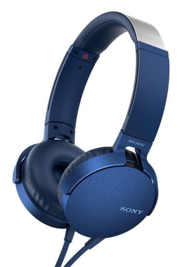 SONY MDR-XB550AP slúchadlá s mikrofónom