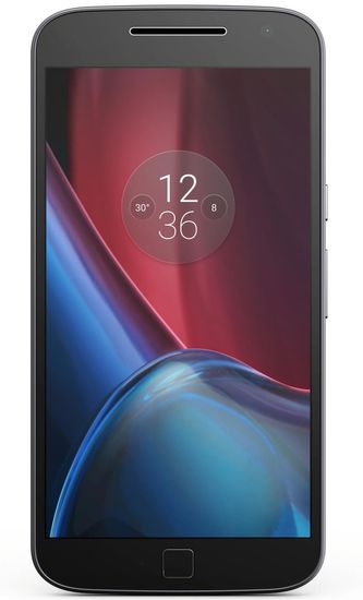 Lenovo Moto G4 Plus, 16 GB, Dual SIM, black