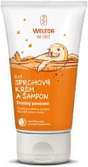 Weleda 2v1 Sprchový krém a šampón Šťastný pomaranč 150ml