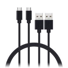 Connect IT Dátový kábel Wirez (Micro-USB), čierna